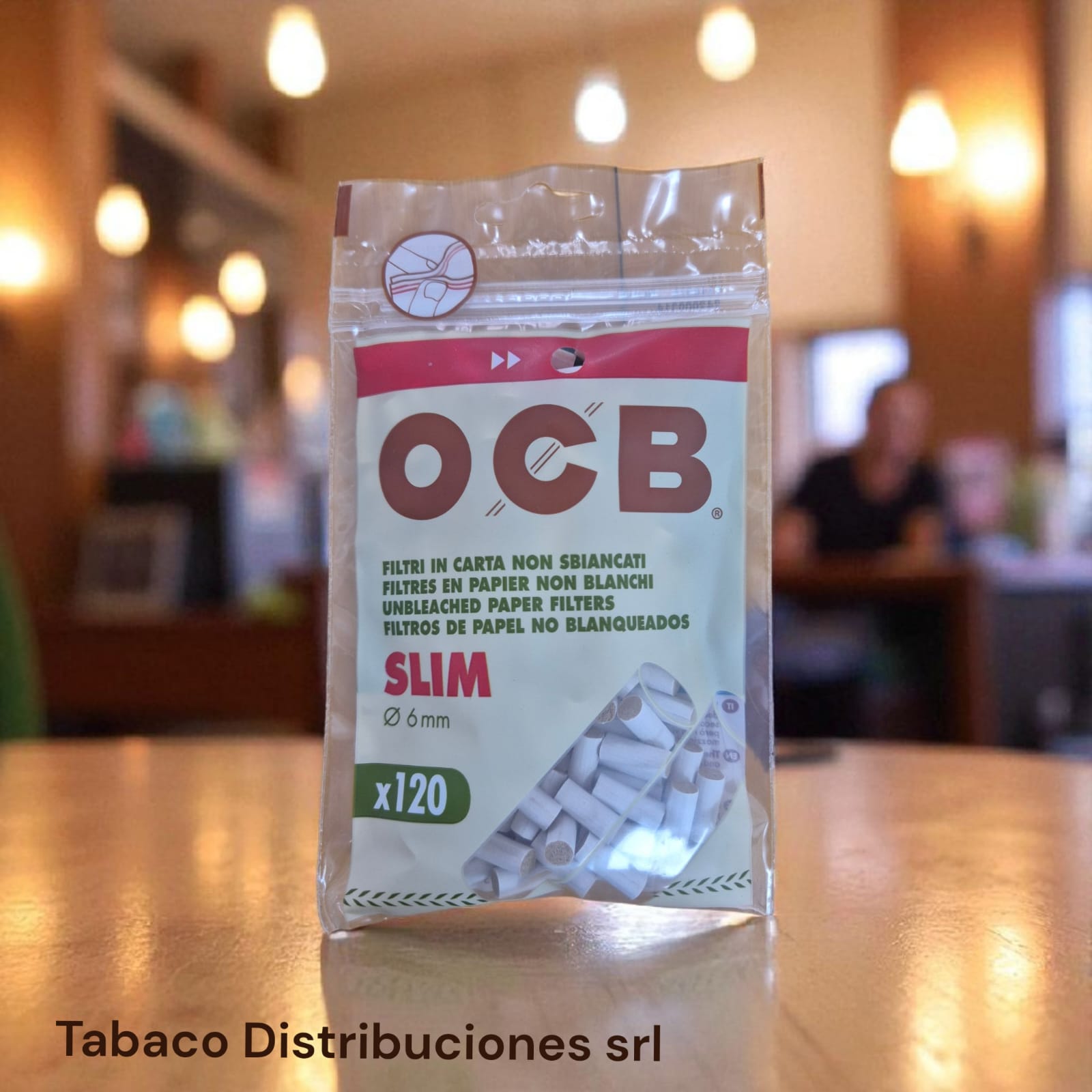 FILTROS OCB SLIM ECO BOLSA 120 U.